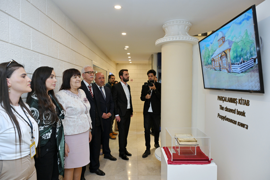 Vice-President of Heydar Aliyev Foundation Leyla Aliyeva visits Mountain Jews museum in Guba (PHOTO)