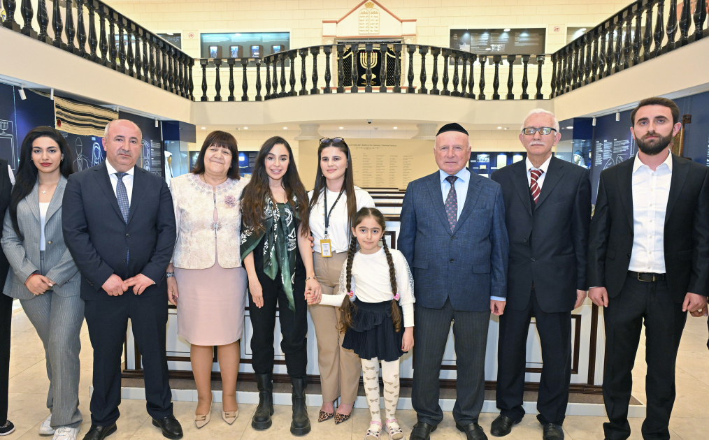 Vice-President of Heydar Aliyev Foundation Leyla Aliyeva visits Mountain Jews museum in Guba (PHOTO)