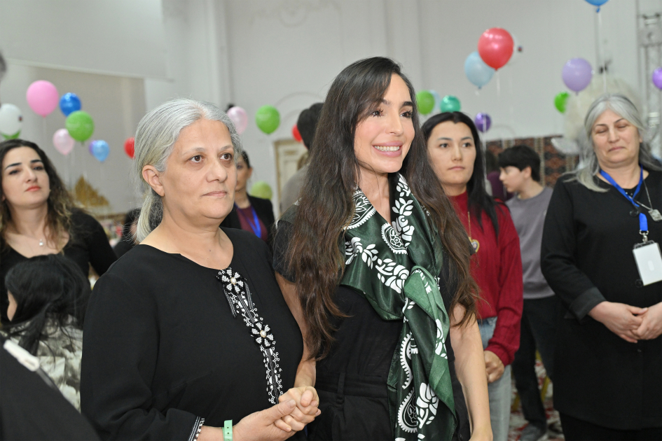 Vice-President of Heydar Aliyev Foundation Leyla Aliyeva participates in Novruz celebration with martyrs' children in Guba (PHOTO/VIDEO)