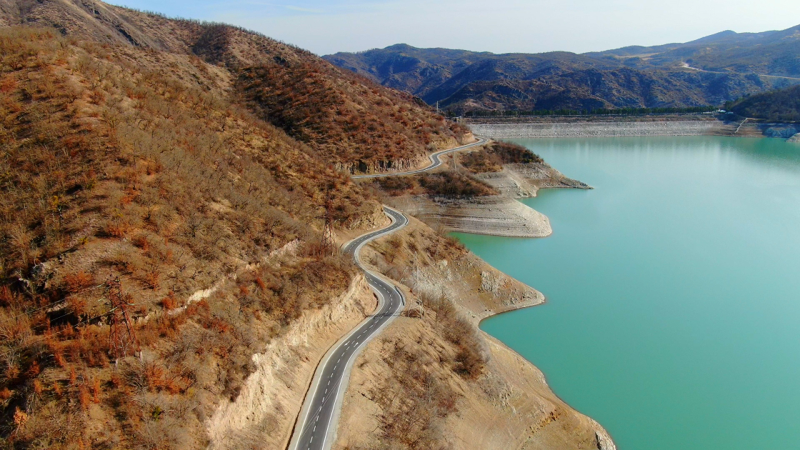 President Ilham Aliyev, First Lady Mehriban Aliyeva attend inauguration of highway from Sarsang Reservoir to Umudlu village in Aghdara (PHOTO/VIDEO)