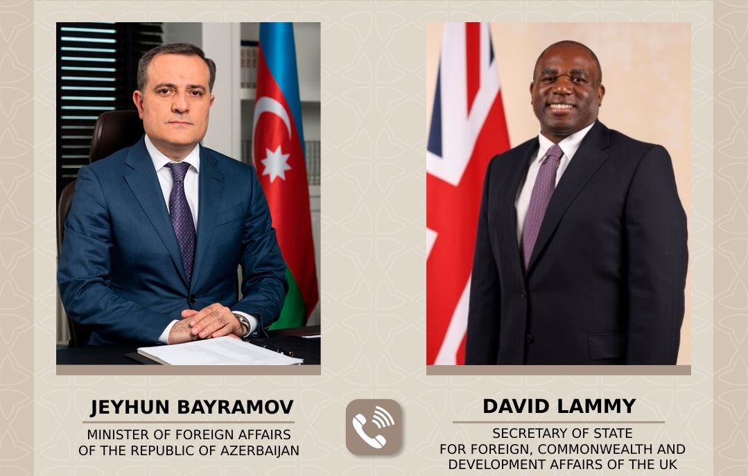 Azerbaijani, UK FMs address peace process with Armenia in key talks