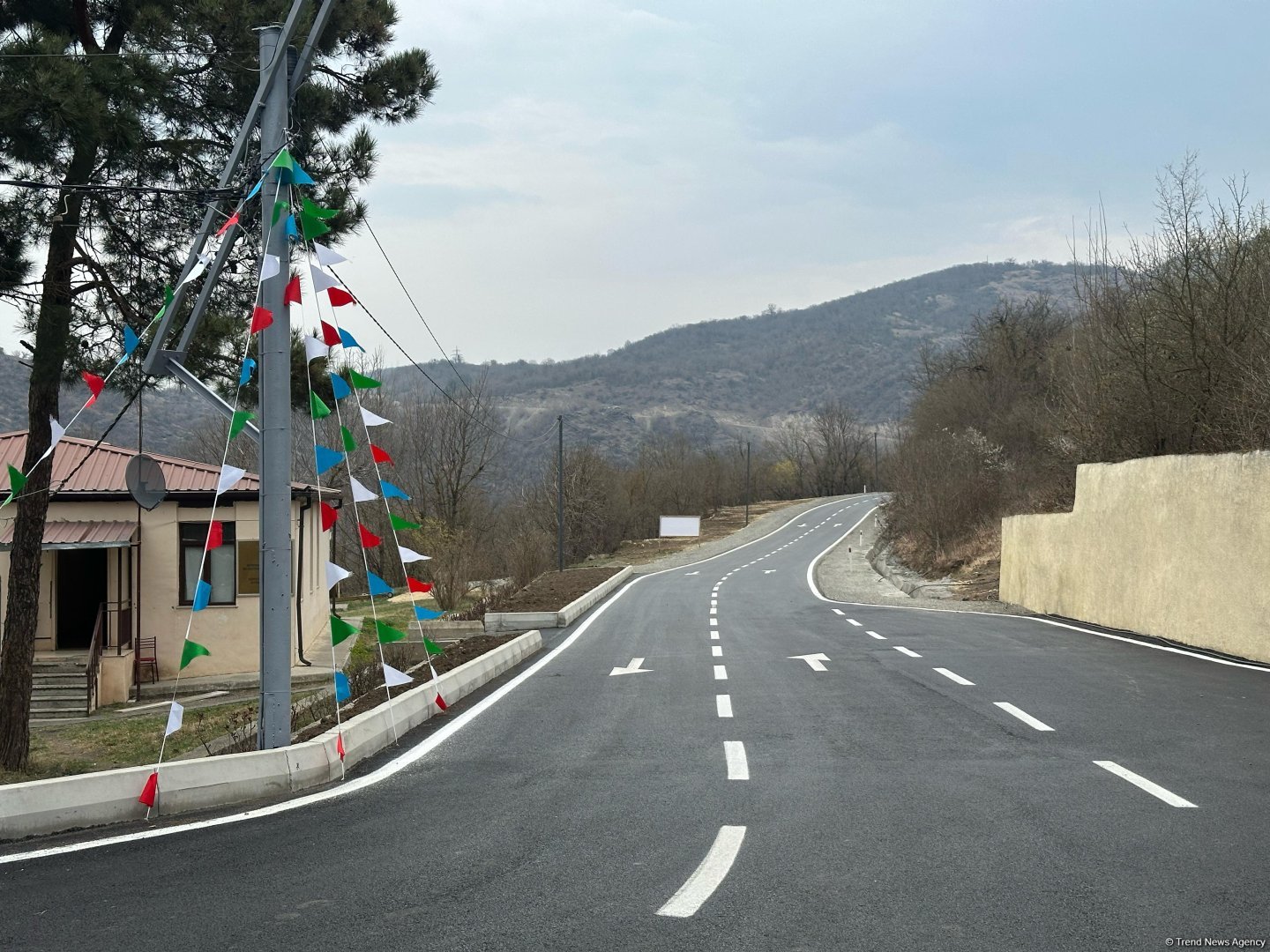 Azerbaijan upgrades road to its liberated Umudlu village, ensuring safe travel  (PHOTO)