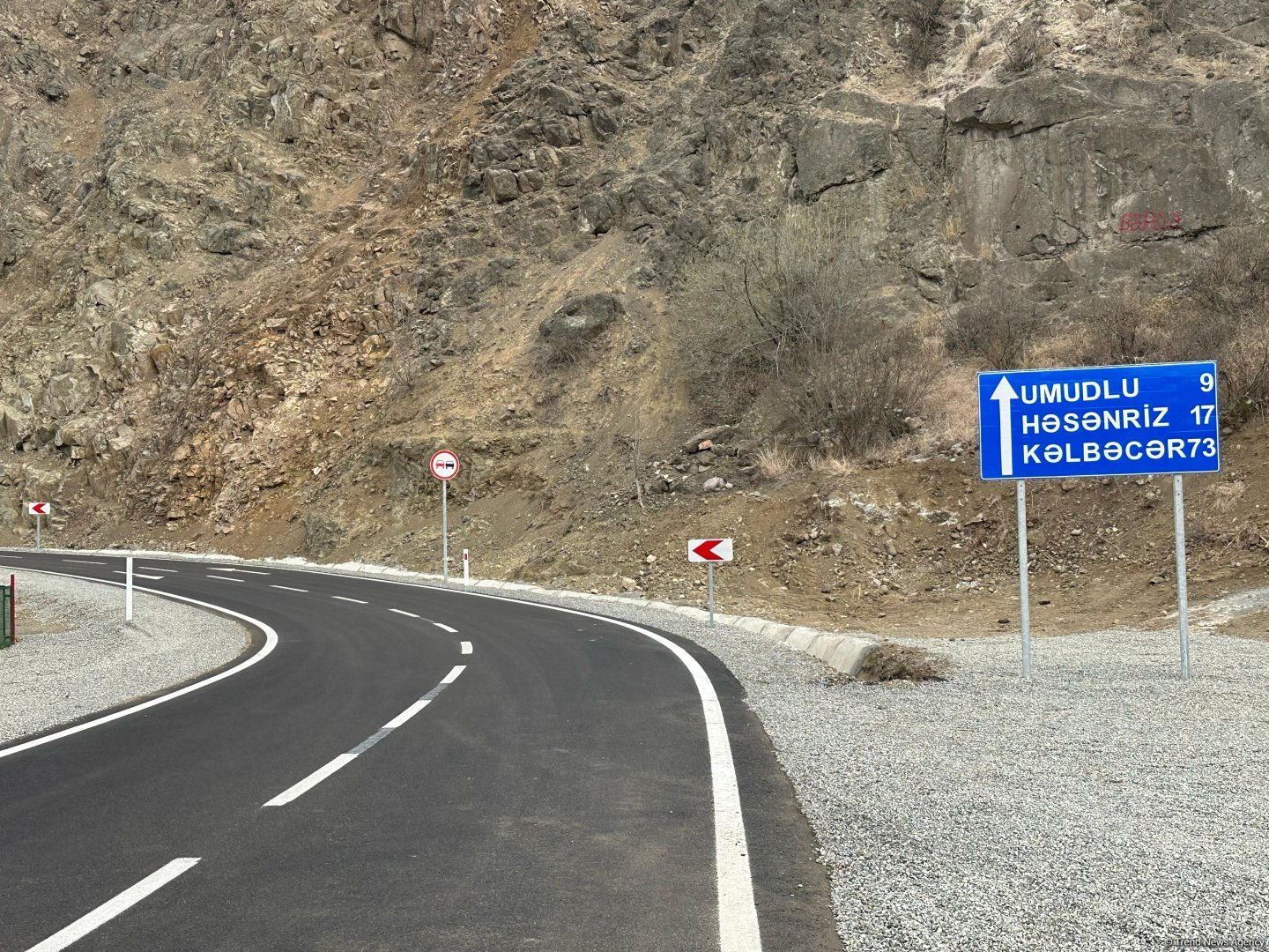 Azerbaijan upgrades road to its liberated Umudlu village, ensuring safe travel  (PHOTO)