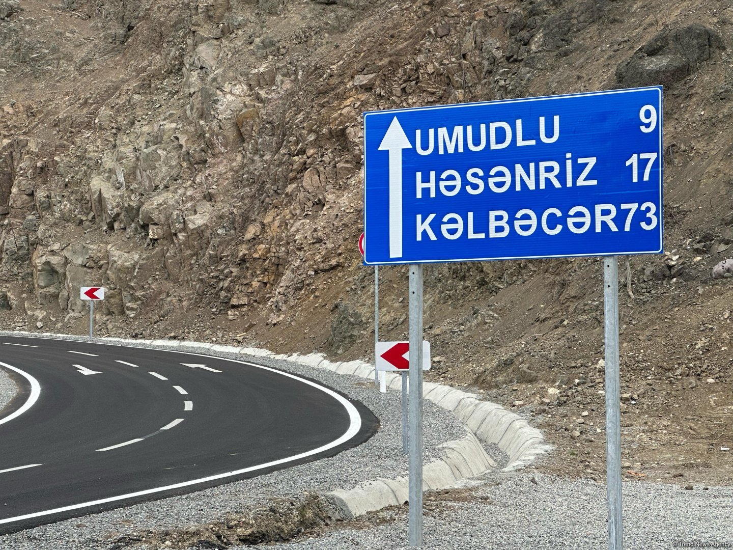 Azerbaijan upgrades road to its liberated Umudlu village, ensuring safe travel  (PHOTO)