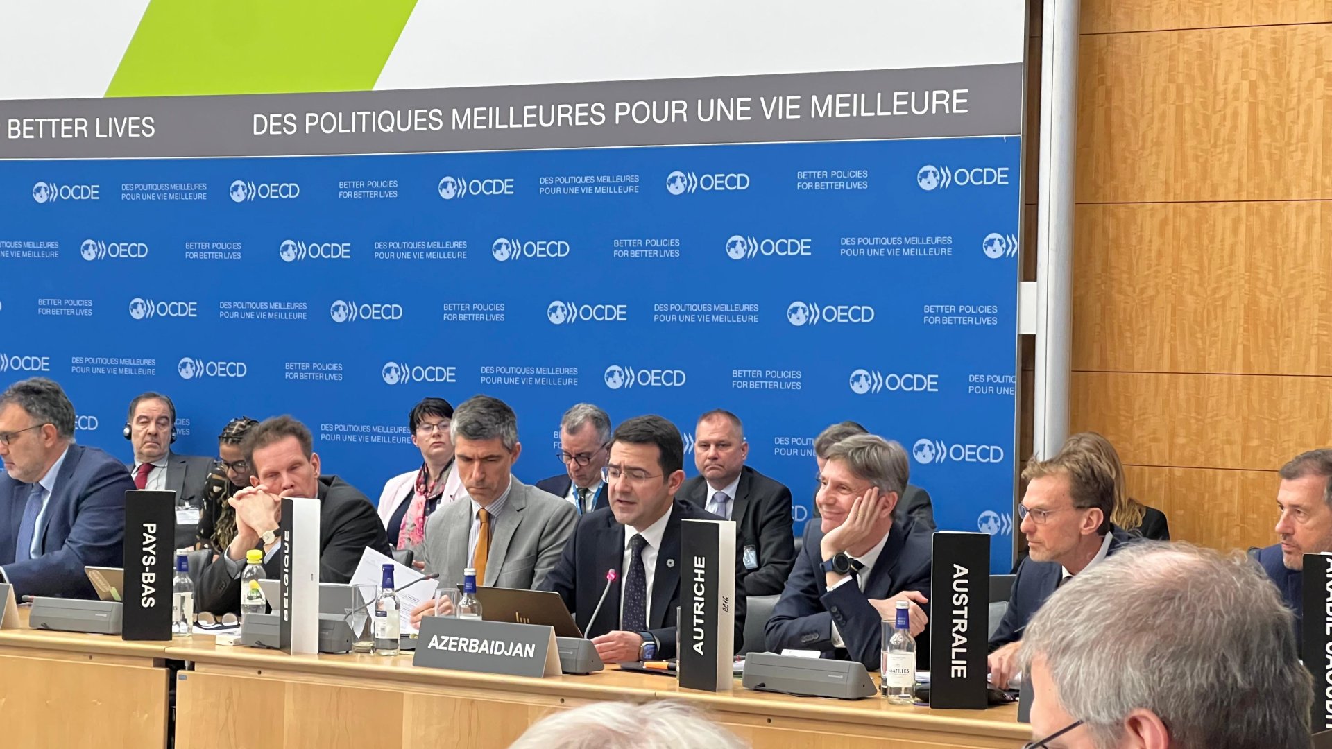 Azerbaijan attends 54th OECD DAC High-Level Meeting in Paris (PHOTO)