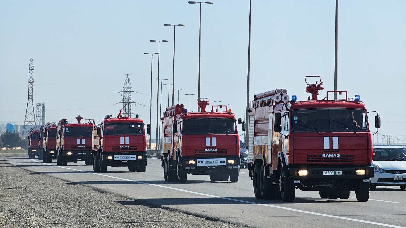 Azerbaijan deploys urgent material-technical assistance to Kyrgyzstan  (PHOTO)