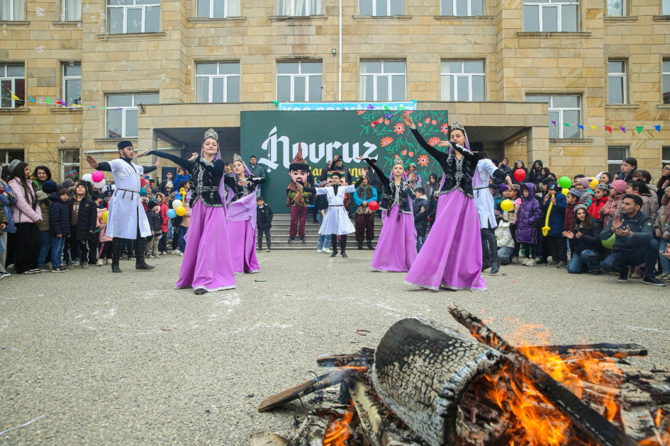 Initiated by Leyla Aliyeva, Novruz celebration for children organized in Khizi (PHOTO)