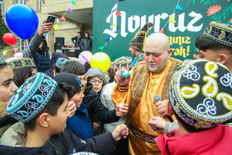 Initiated by Leyla Aliyeva, Novruz celebration for children organized in Khizi (PHOTO)