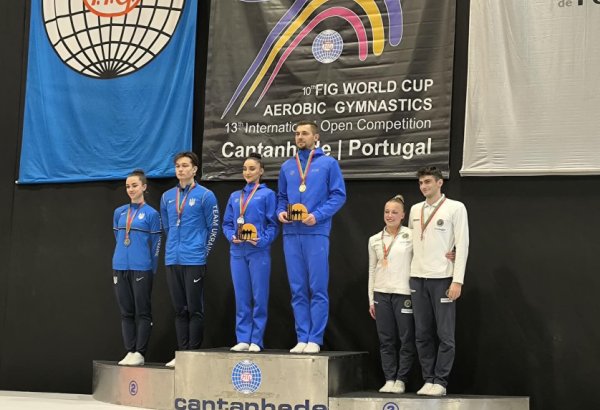 Azerbaijani gymnasts shine with gold medals at World Cup (PHOTO)