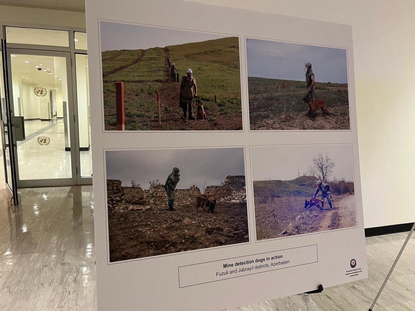 Photo exhibition on humanitarian demining in Azerbaijan unveiled at UN headquarters (PHOTO)