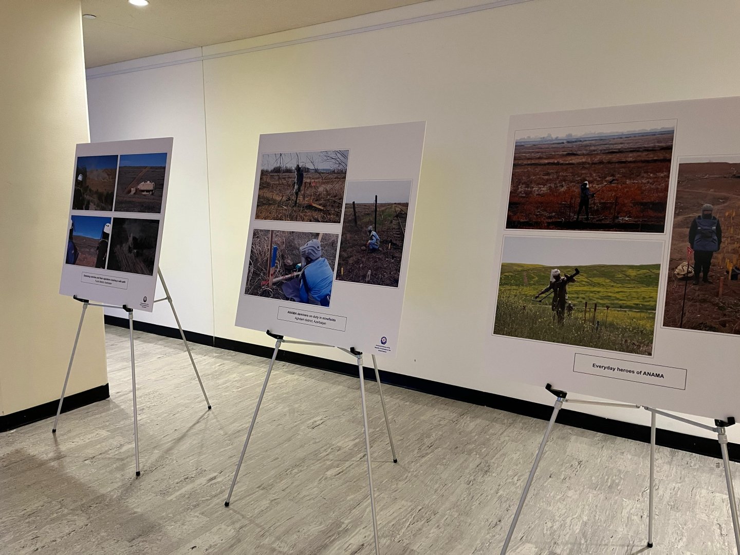 Photo exhibition on humanitarian demining in Azerbaijan unveiled at UN headquarters (PHOTO)