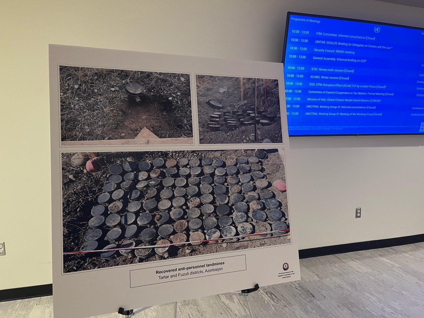 Photo exhibition on humanitarian demining in Azerbaijan unveiled at UN headquarters (PHOTO)