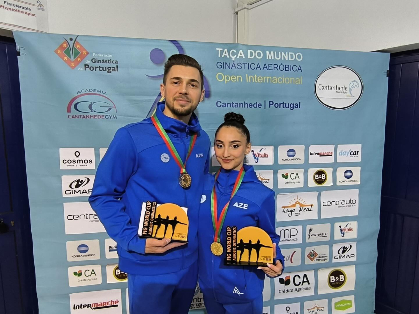 Azerbaijani gymnasts shine with gold medals at World Cup (PHOTO)