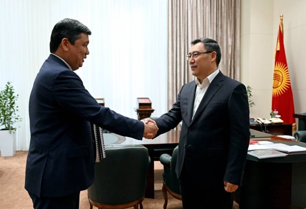 President of Kyrgyzstan allots funds for road projects in Bishkek