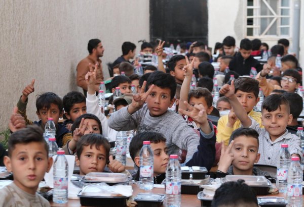 Azerbaijani Embassy organizes iftar for orphans in Damascus (PHOTO/VIDEO)