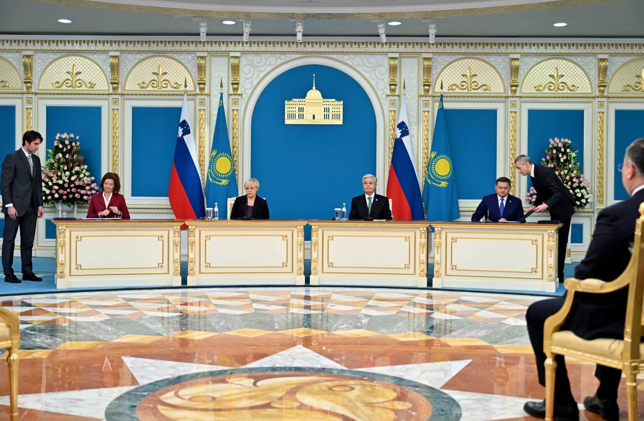 Kazakhstan, Slovenia sign pivotal agreements to boost trade and innovation