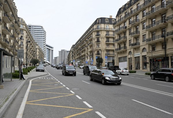 German President visits Azerbaijan's Baku White City (PHOTO)