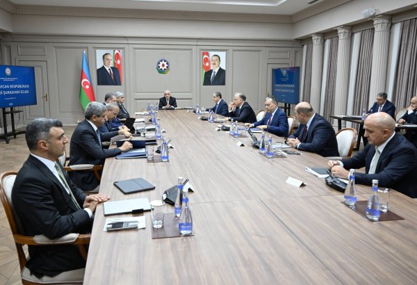 Economic Council of Azerbaijan holds its next regular session