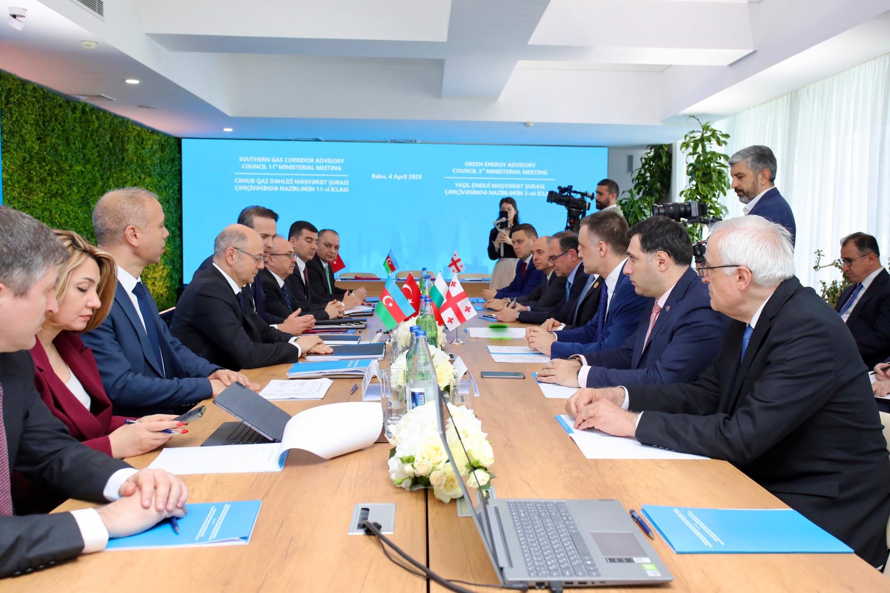 Azerbaijan, Georgia, Türkiye, Bulgaria sign MoU on green energy corridor (PHOTO)