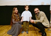 President of Baku Media Center Arzu Aliyeva attends premiere of "Taghiyev: Tsar" at Nizami Cinema Center (PHOTO)