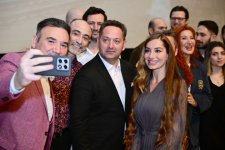 President of Baku Media Center Arzu Aliyeva attends premiere of "Taghiyev: Tsar" at Nizami Cinema Center (PHOTO)
