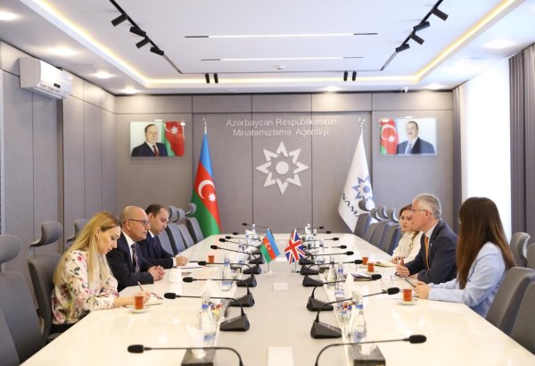 Azerbaijan, UK debate humanitarian demining operations