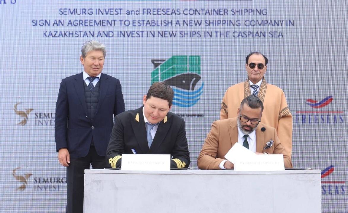 Kazakhstan, UAE expand maritime co-op with Caspian Sea shipping deal