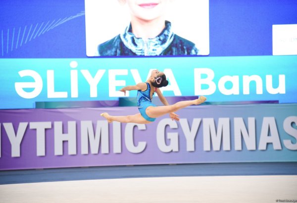 Second day of 30th Rhythmic Gymnastics Championship wraps up in Azerbaijan's Baku (PHOTO)