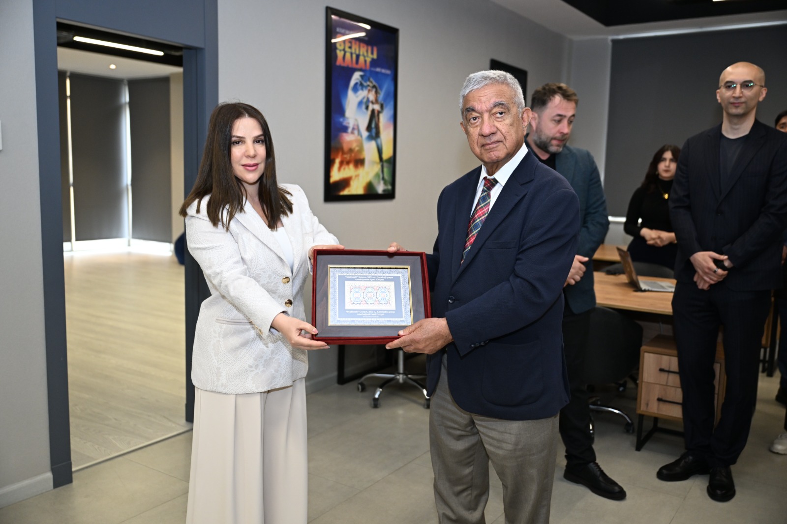 ADA University rector tours newly established creative center, reviews facilities (PHOTO)