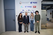 ADA University rector tours newly established creative center, reviews facilities (PHOTO)