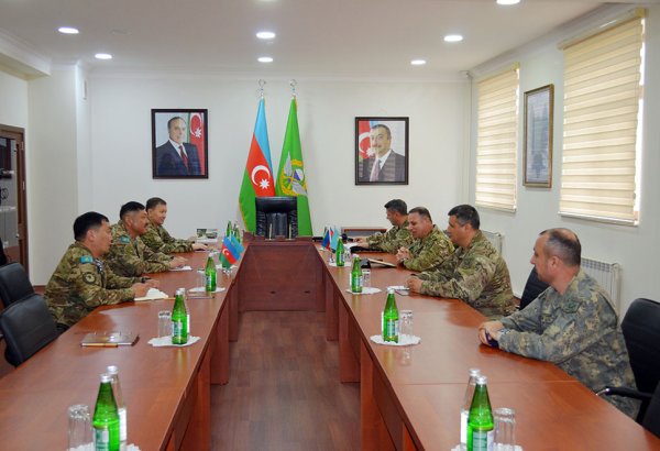 Kazakh guests visit Azerbaijan's Commando and Special Forces military units (PHOTO/VIDEO)