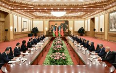 President Ilham Aliyev holds expanded meeting with President Xi Jingping (PHOTO/VIDEO)