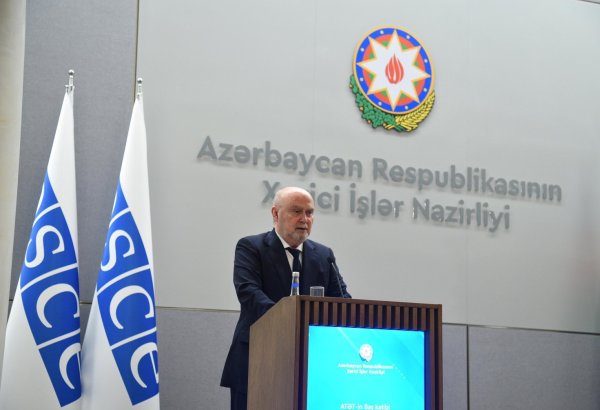 Azerbaijan's Baku Port, OSCE discuss cooperation on green project