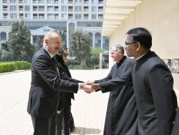 President Ilham Aliyev, First Lady Mehriban Aliyeva visit Church of Immaculate Conception of Blessed Virgin Mary in Baku, offer condolences over death of Pope Francis (PHOTO/VIDEO)