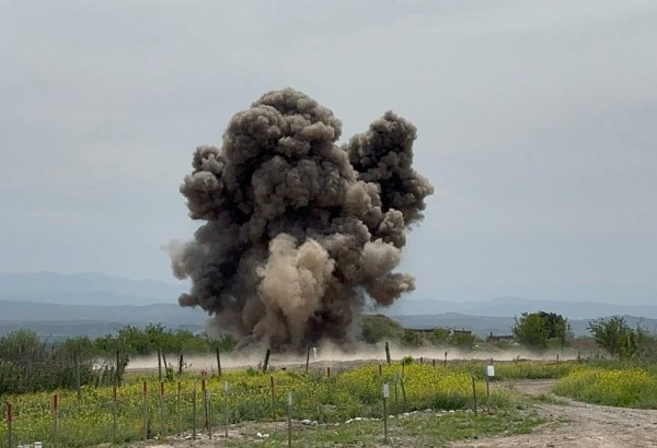Individual loses leg after Armenian-trapped mine blast in Azerbaijan's Aghdara