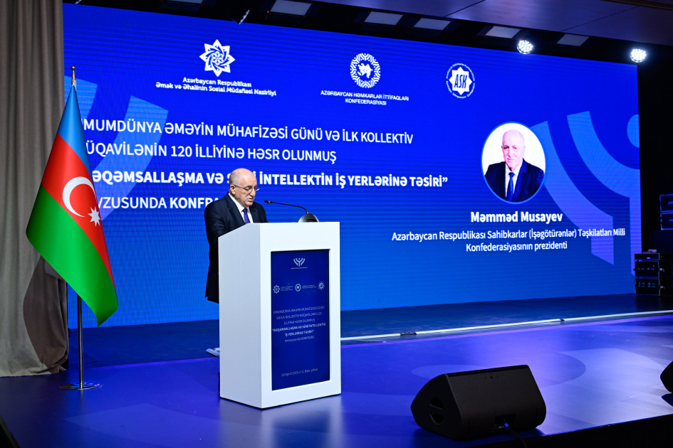 Conference in Azerbaijan's Baku examines impact of digitalization and AI on employment (PHOTO)