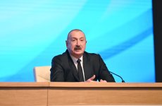 President Ilham Aliyev, President Masoud Pezeshkian attend Azerbaijan-Iran business forum (PHOTO/VIDEO)