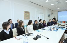 Heydar Aliyev Foundation VP Leyla Aliyeva and Head of Baku Media Center Arzu Aliyeva visit Turkic Culture and Heritage Foundation (PHOTO)