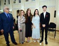 Heydar Aliyev Foundation VP Leyla Aliyeva watches concert of students and youth at Baku Music Academy (PHOTO)