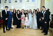 Heydar Aliyev Foundation VP Leyla Aliyeva watches concert of students and youth at Baku Music Academy (PHOTO)