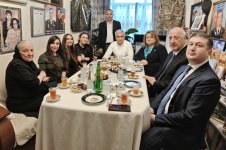 Vice-President of Heydar Aliyev Foundation Leyla Aliyeva and Arzu Aliyeva visit Polad Hashimov's home (PHOTO)