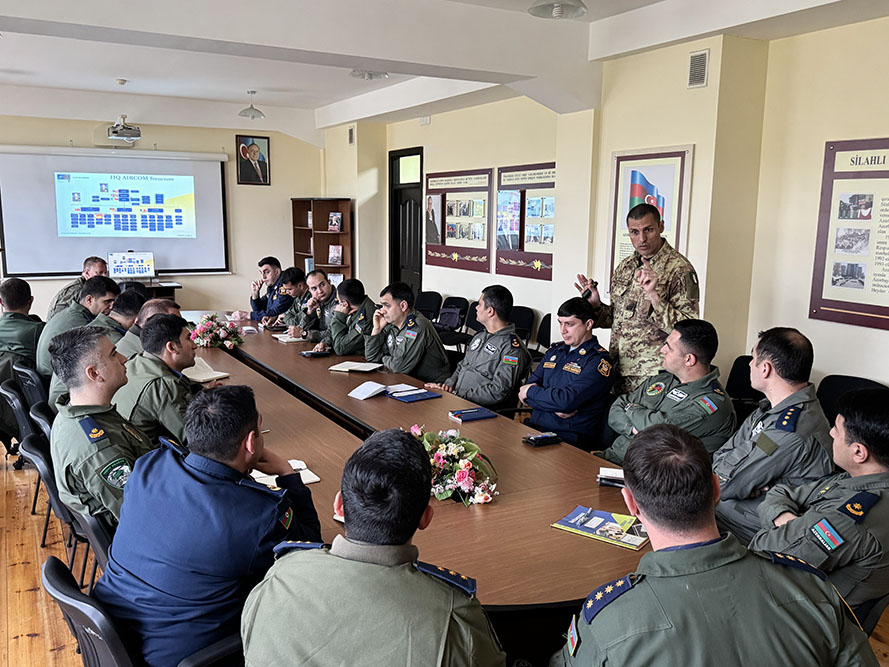 NATO’s mobile training team delivers strategic course in Azerbaijan's Baku