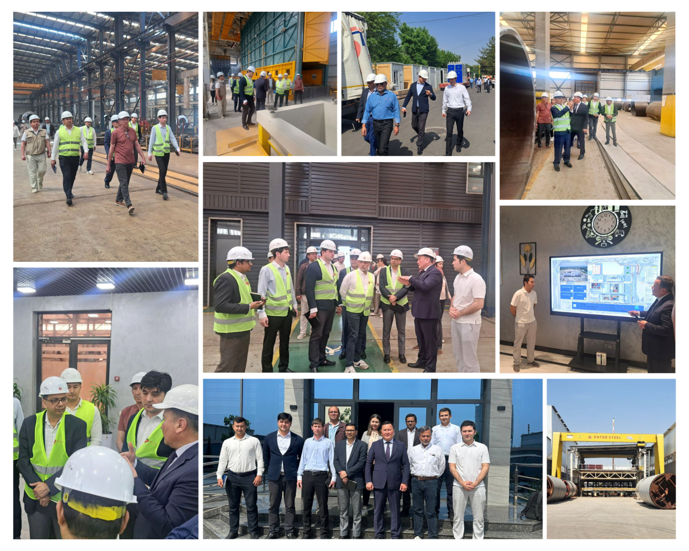 ACWA Power, L&T Construction, and Uzbekistan explore local supply for solar projects