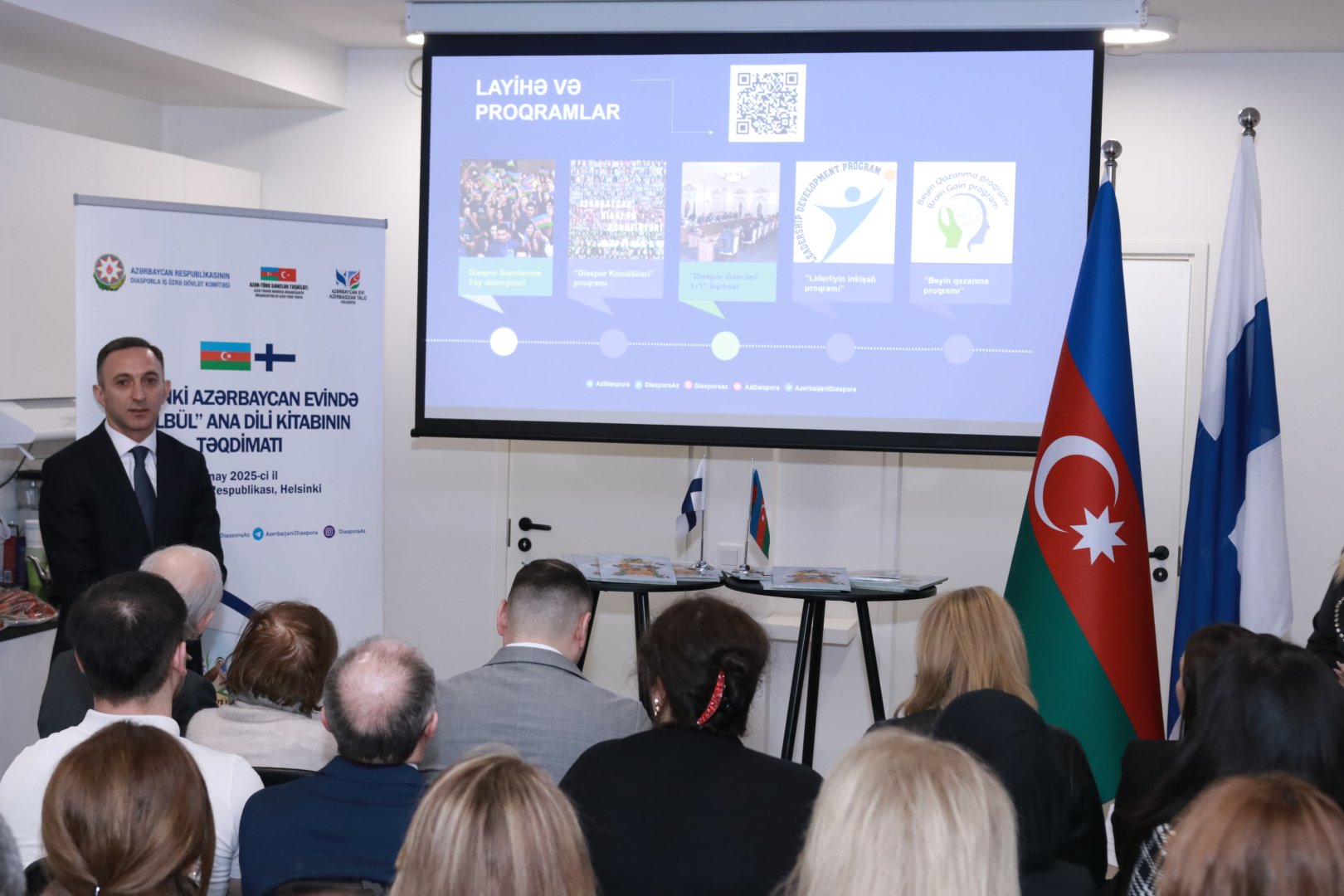 Azerbaijan house in Helsinki hosts gathering with fellow countrymen (PHOTO)