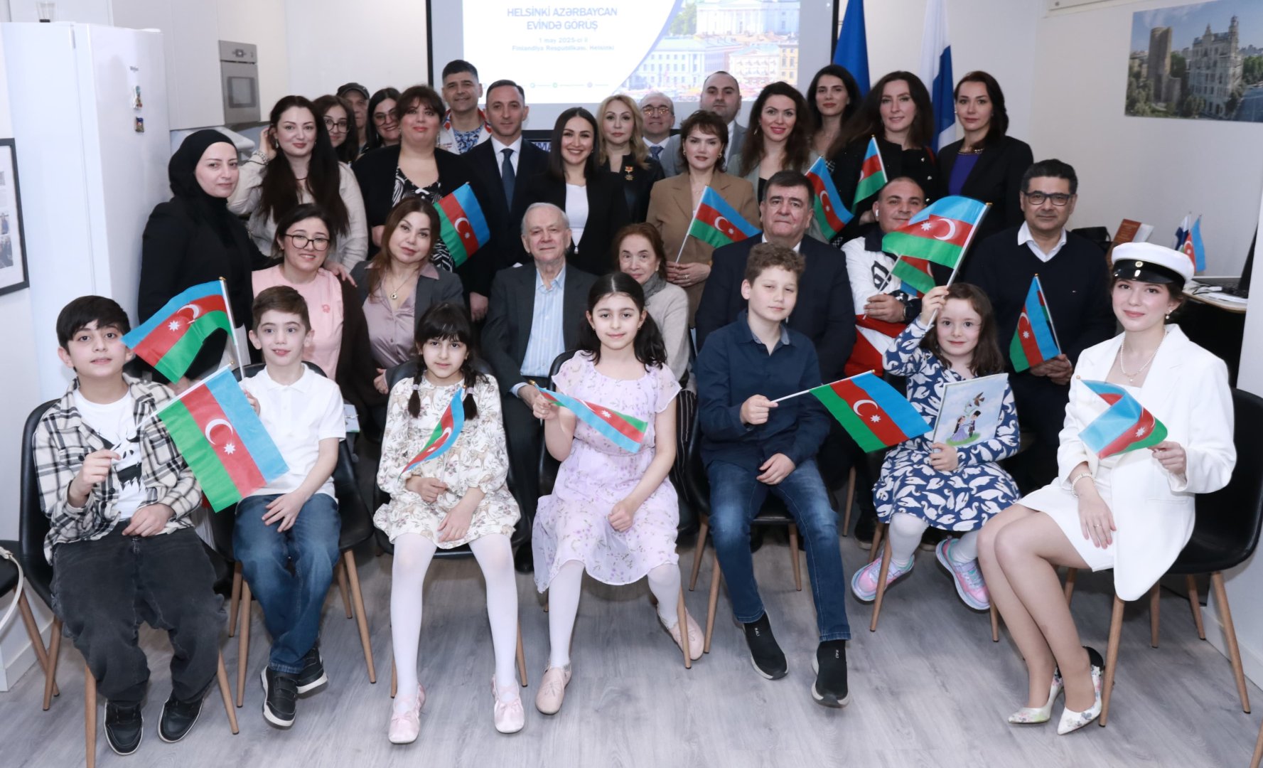 Azerbaijan house in Helsinki hosts gathering with fellow countrymen (PHOTO)