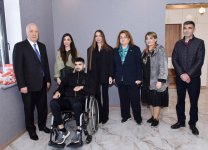 Vice-President of Heydar Aliyev Foundation Leyla Aliyeva and Arzu Aliyeva take part in tree-planting campaign in Sumgayit (PHOTO)