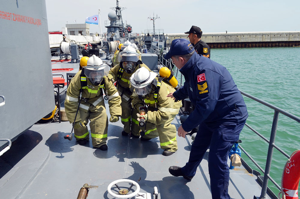 Azerbaijani, Turkish naval personnel conduct joint practical exercises (PHOTO)