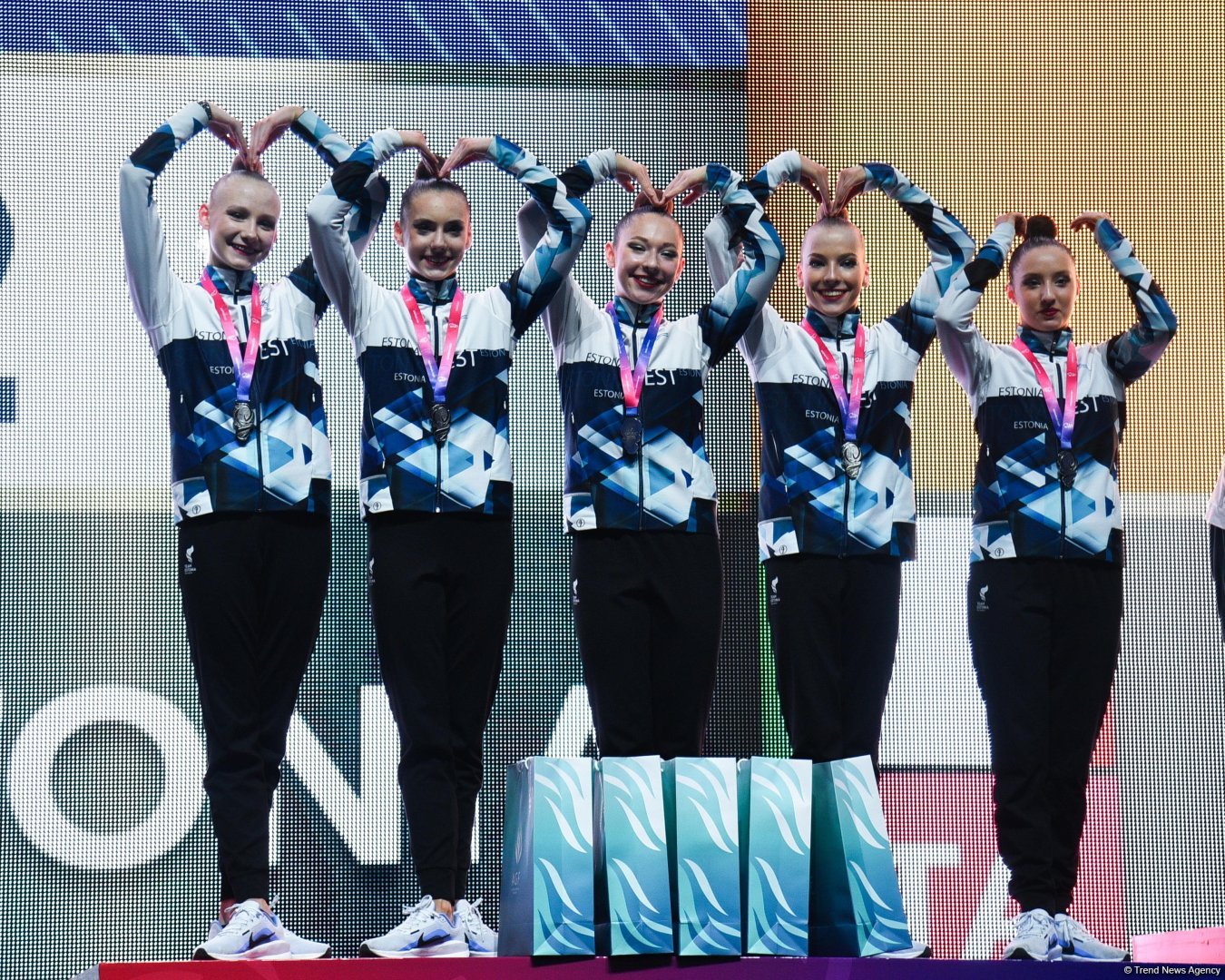 Azerbaijani team wins gold medal at European Cup in Rhythmic Gymnastics in Baku (PHOTO)