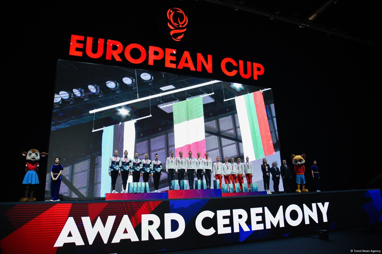Azerbaijani team wins gold medal at European Cup in Rhythmic Gymnastics in Baku (PHOTO)