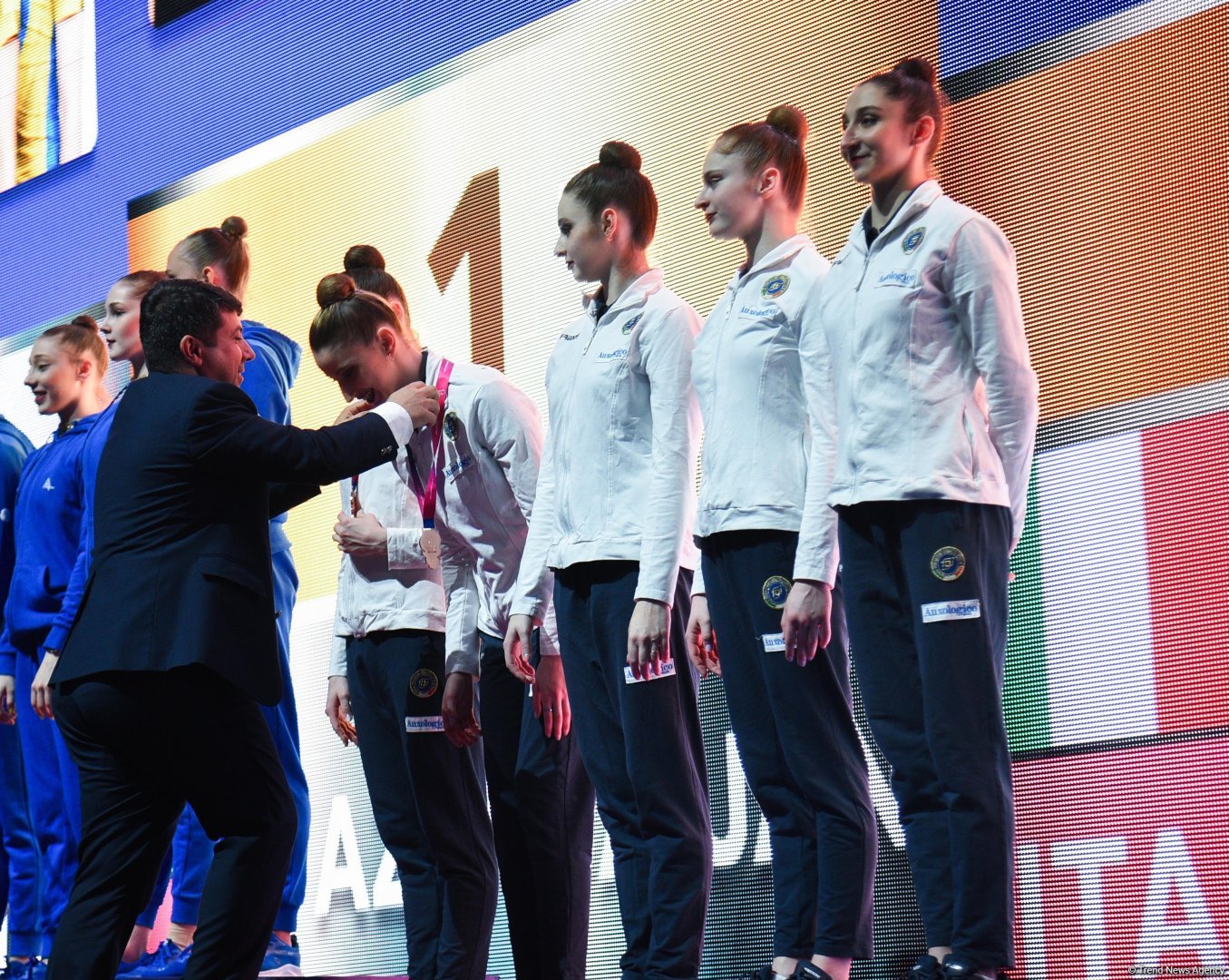 Azerbaijani team wins gold medal at European Cup in Rhythmic Gymnastics in Baku (PHOTO)